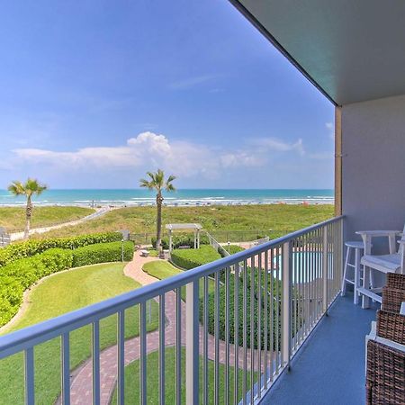 Sunny Oceanfront Condo On South Padre Island Beach Extérieur photo