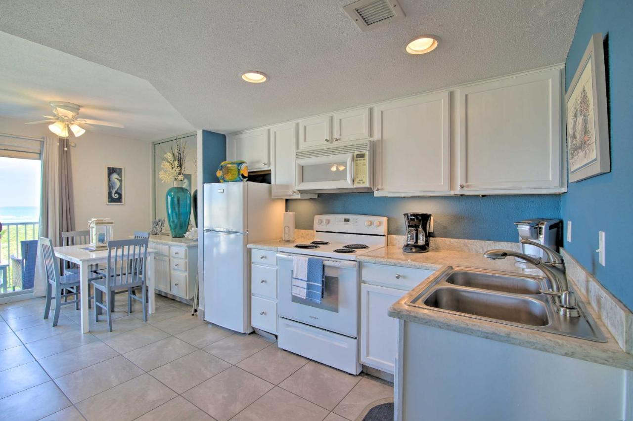 Sunny Oceanfront Condo On South Padre Island Beach Extérieur photo