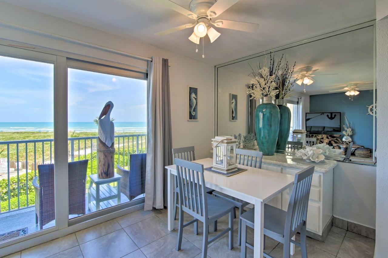 Sunny Oceanfront Condo On South Padre Island Beach Extérieur photo