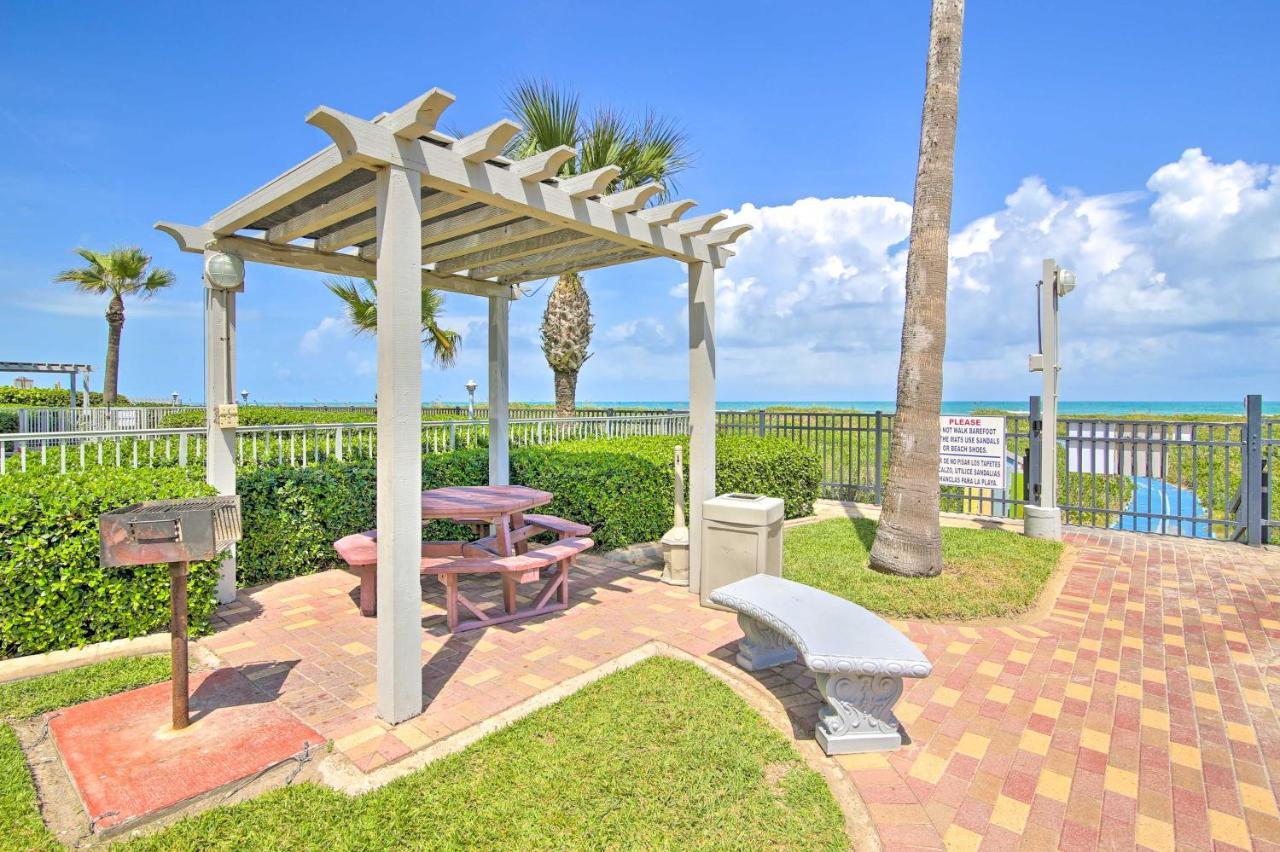 Sunny Oceanfront Condo On South Padre Island Beach Extérieur photo