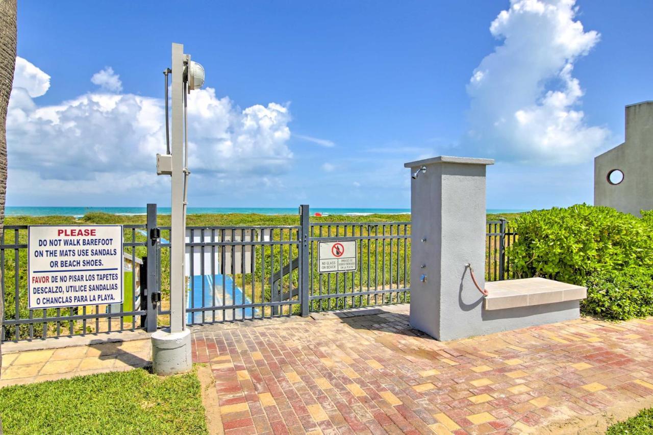 Sunny Oceanfront Condo On South Padre Island Beach Extérieur photo