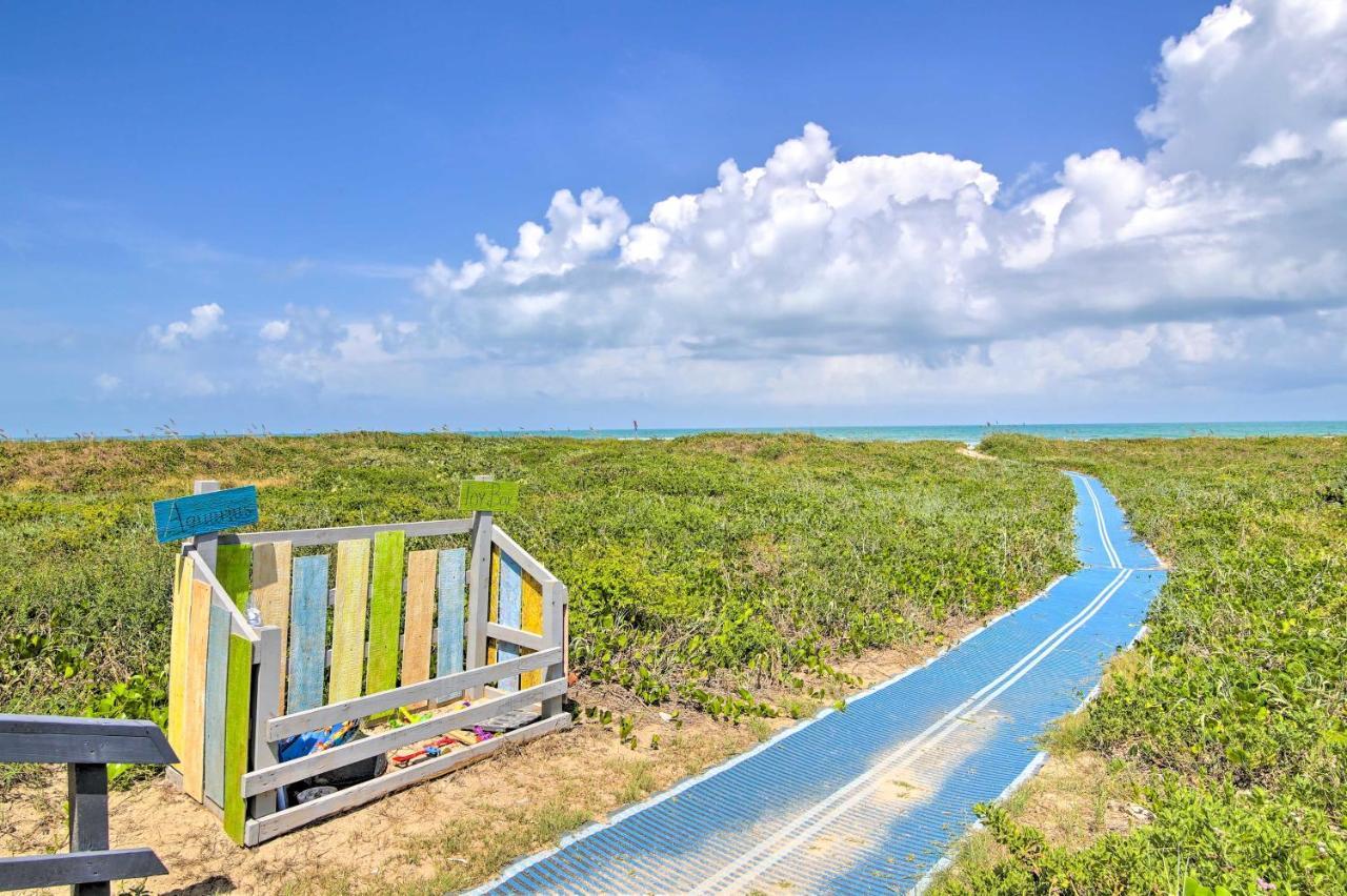 Sunny Oceanfront Condo On South Padre Island Beach Extérieur photo
